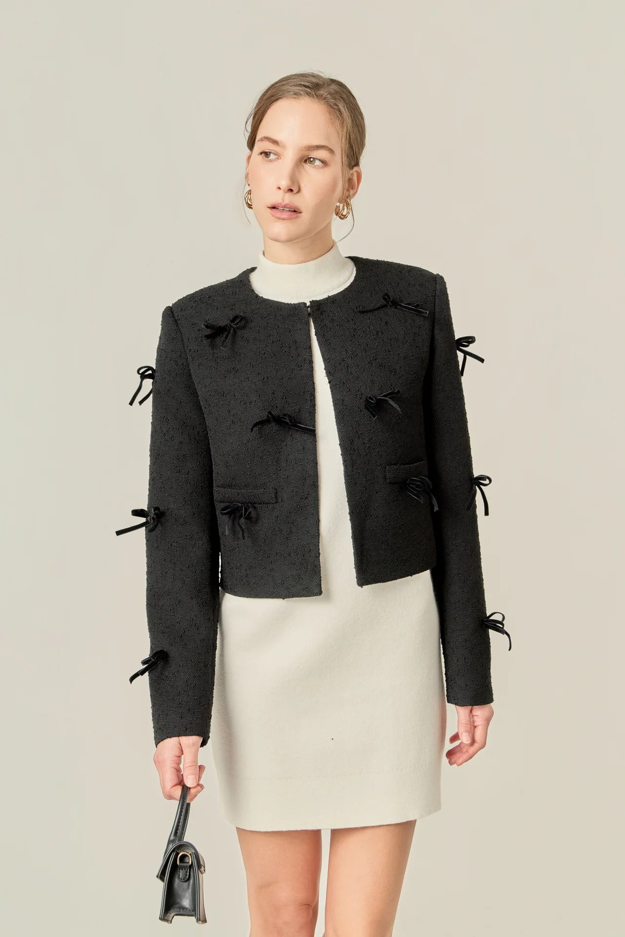Woven Bow Jacket - Image 6