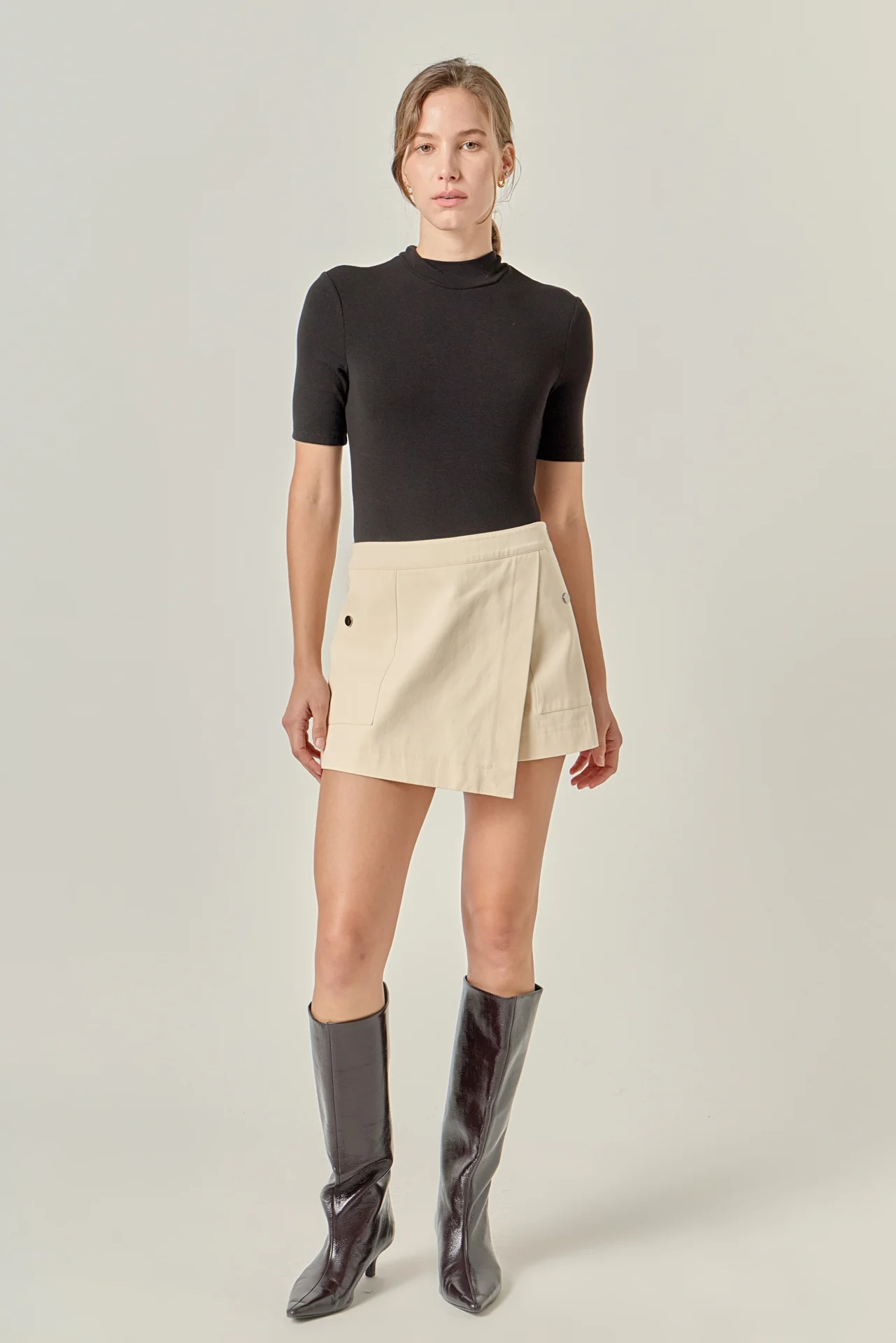 Wrap Detail Mini Skort - Image 7