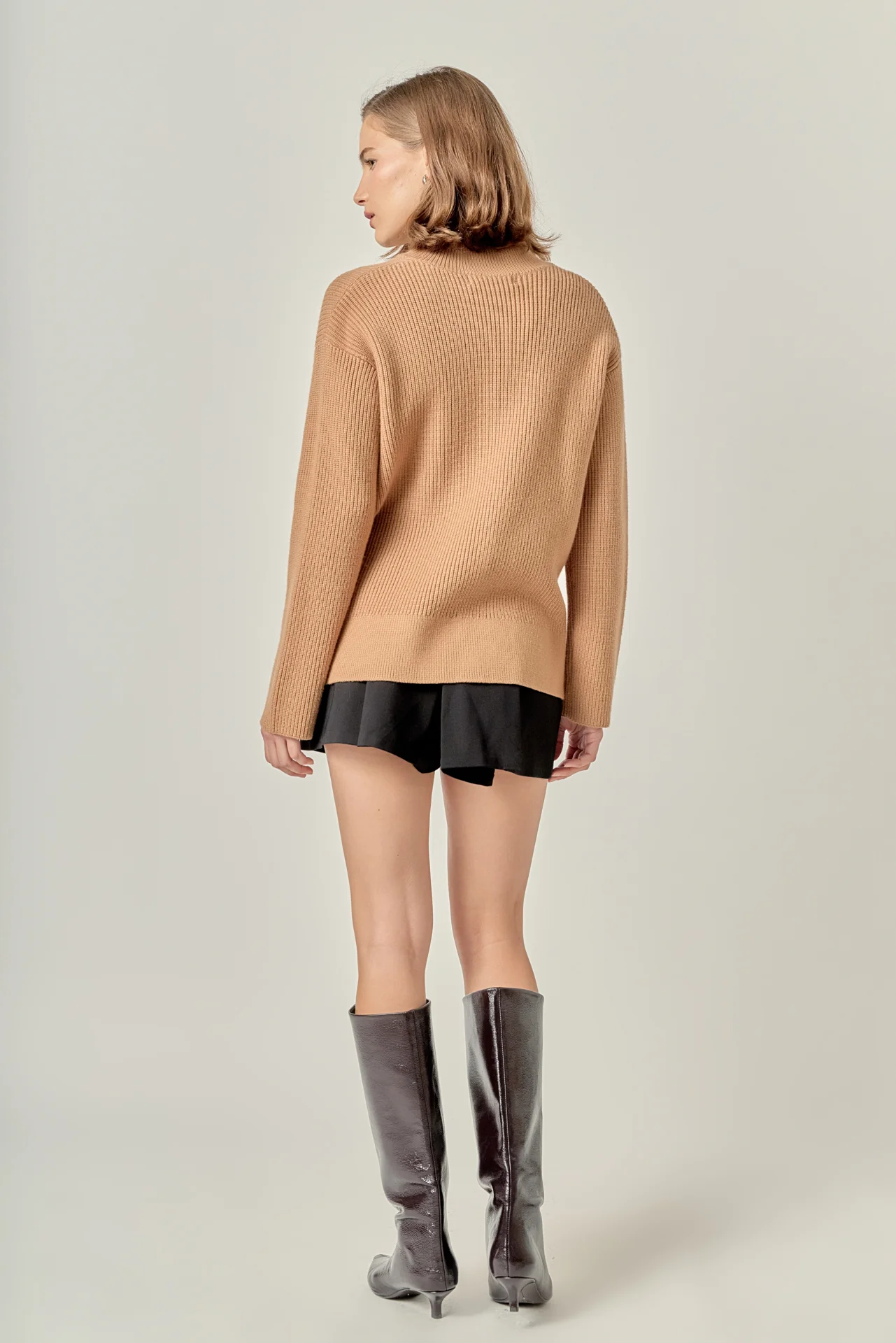 Zip Collared Sweater - Image 4