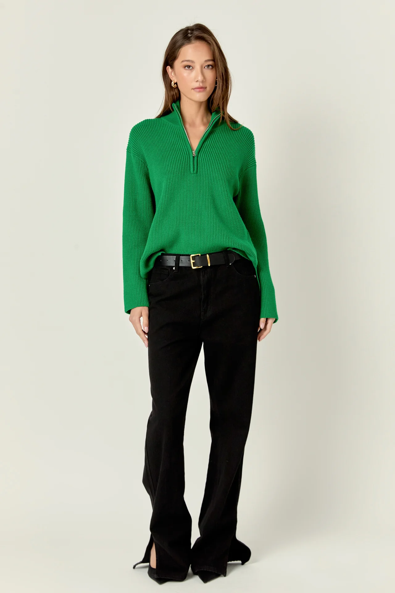 Zip Collared Sweater - Image 6