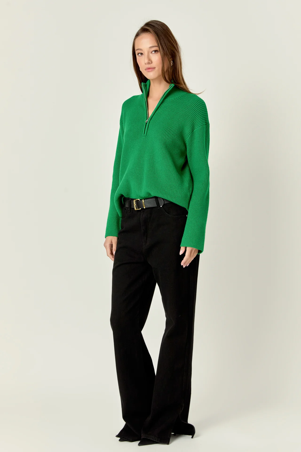 Zip Collared Sweater - Image 8