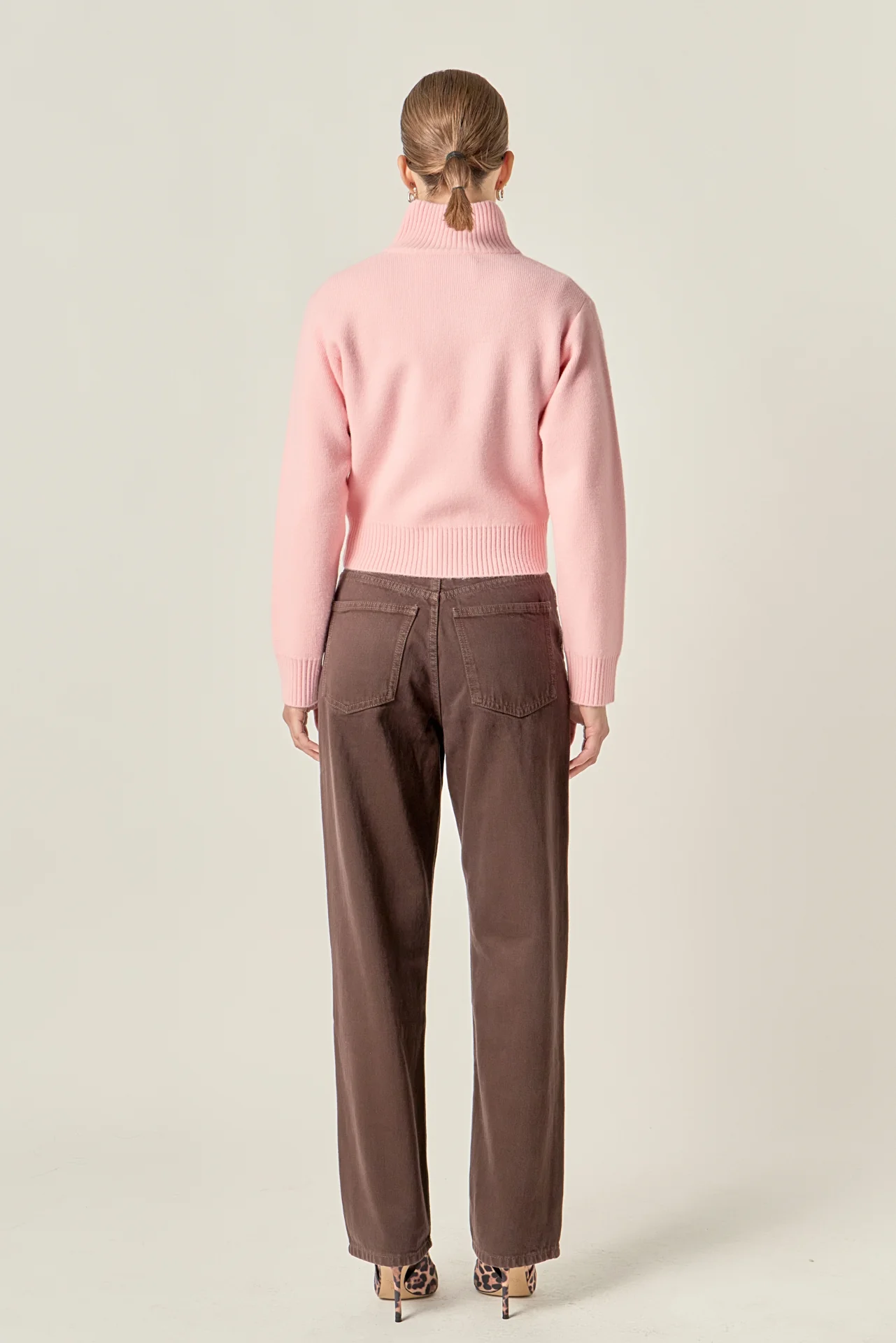 Zip Up Knit Jacket - Image 4